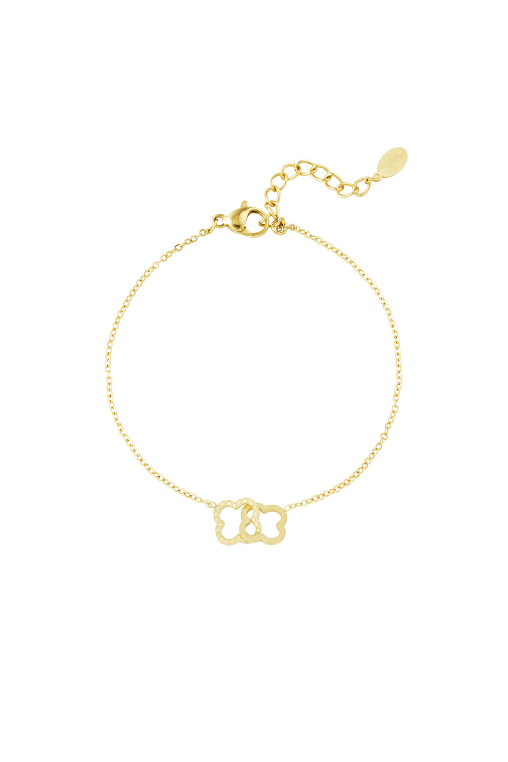 Charm Bracelet – Gold-Plated Steel