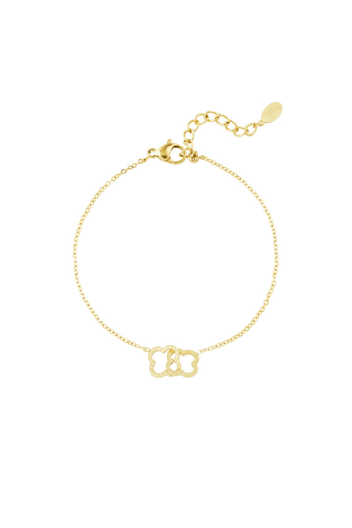 Charm Bracelet – Gold-Plated Steel