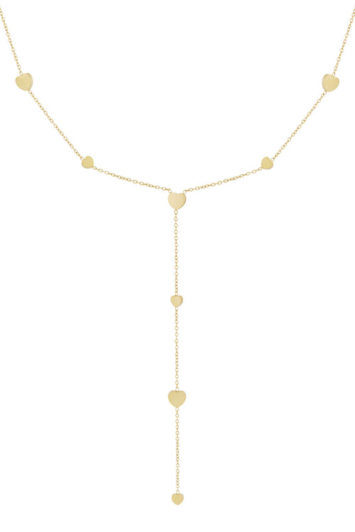 Charming Heart Pendant Necklace - All Fit, Simple & Casual
