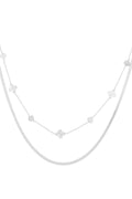 Mehrreihige Kette Herz aus Edelstahl, Ansicht 4