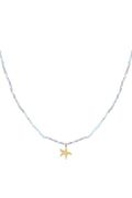 Necklace colorful starfish