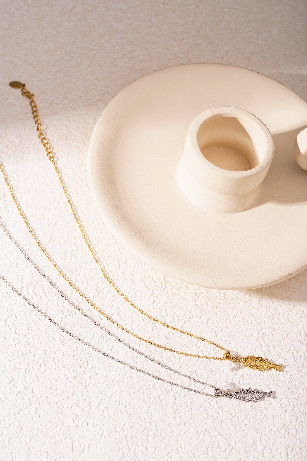 fishy necklace