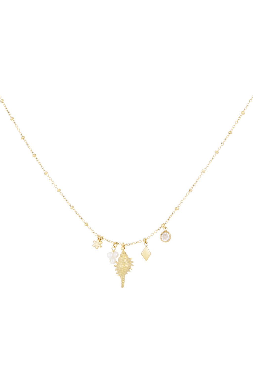 coastal charm necklace