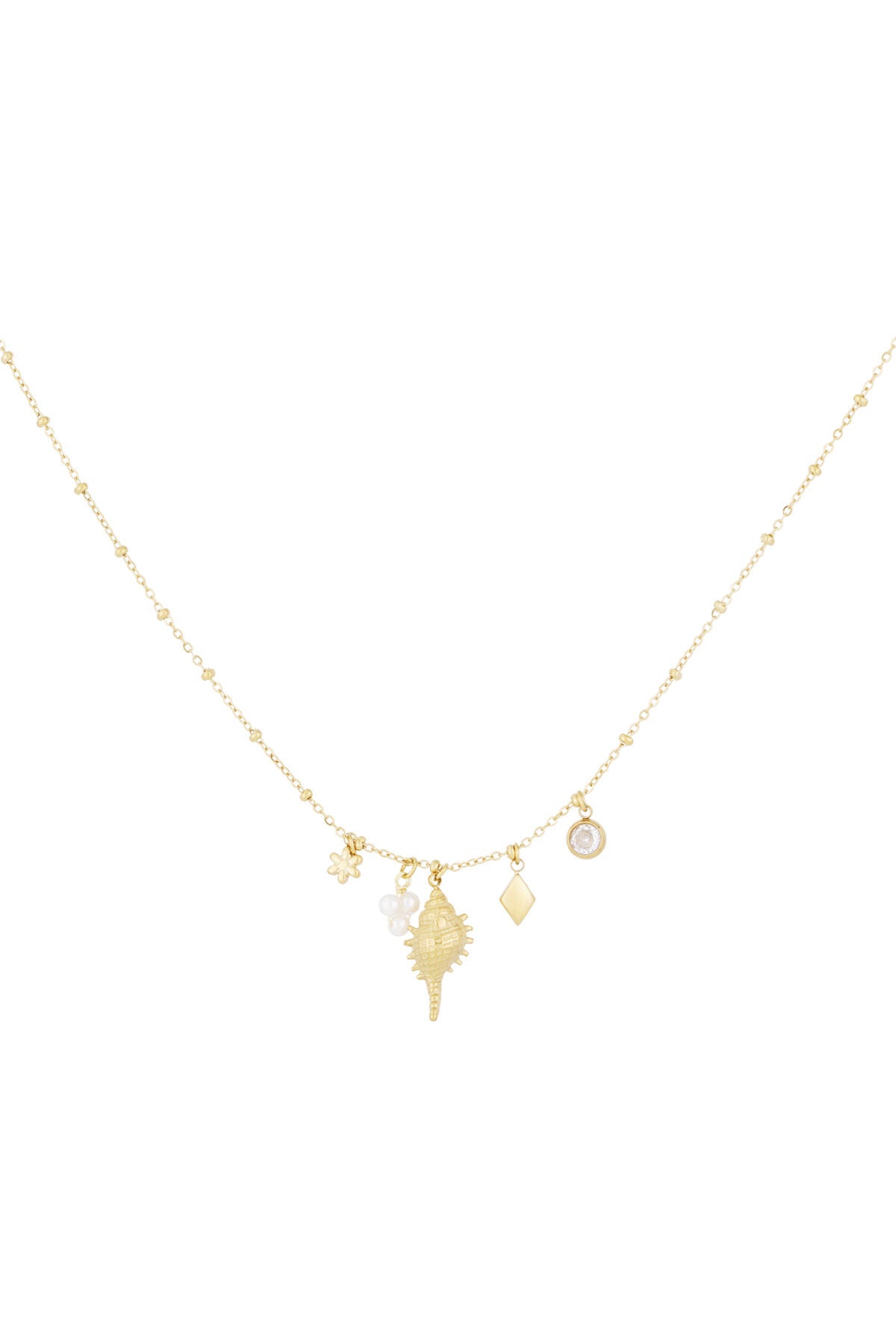 coastal charm necklace