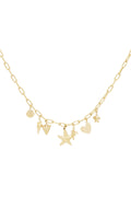beach babe charm necklace