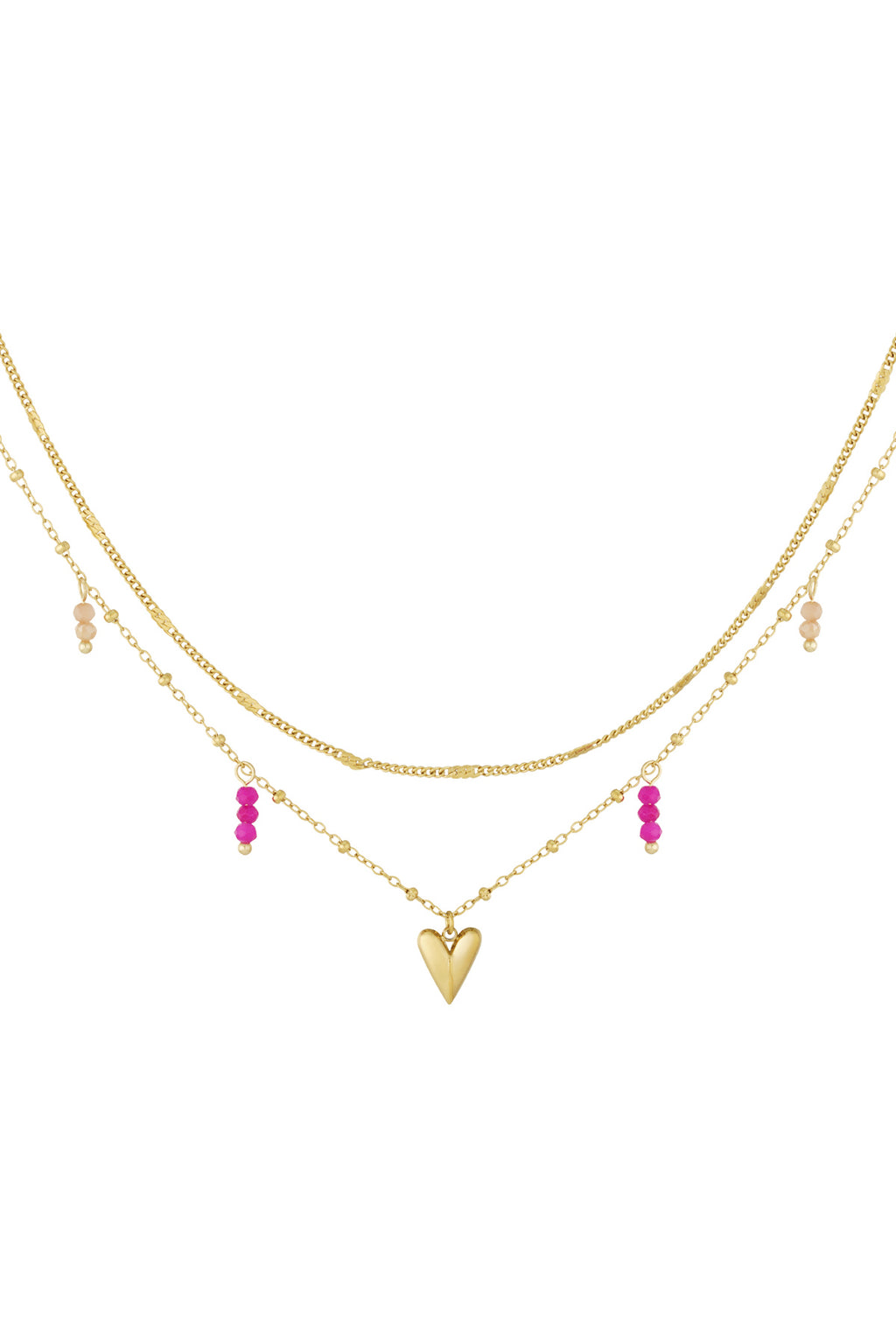 double love necklace