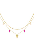 double love necklace