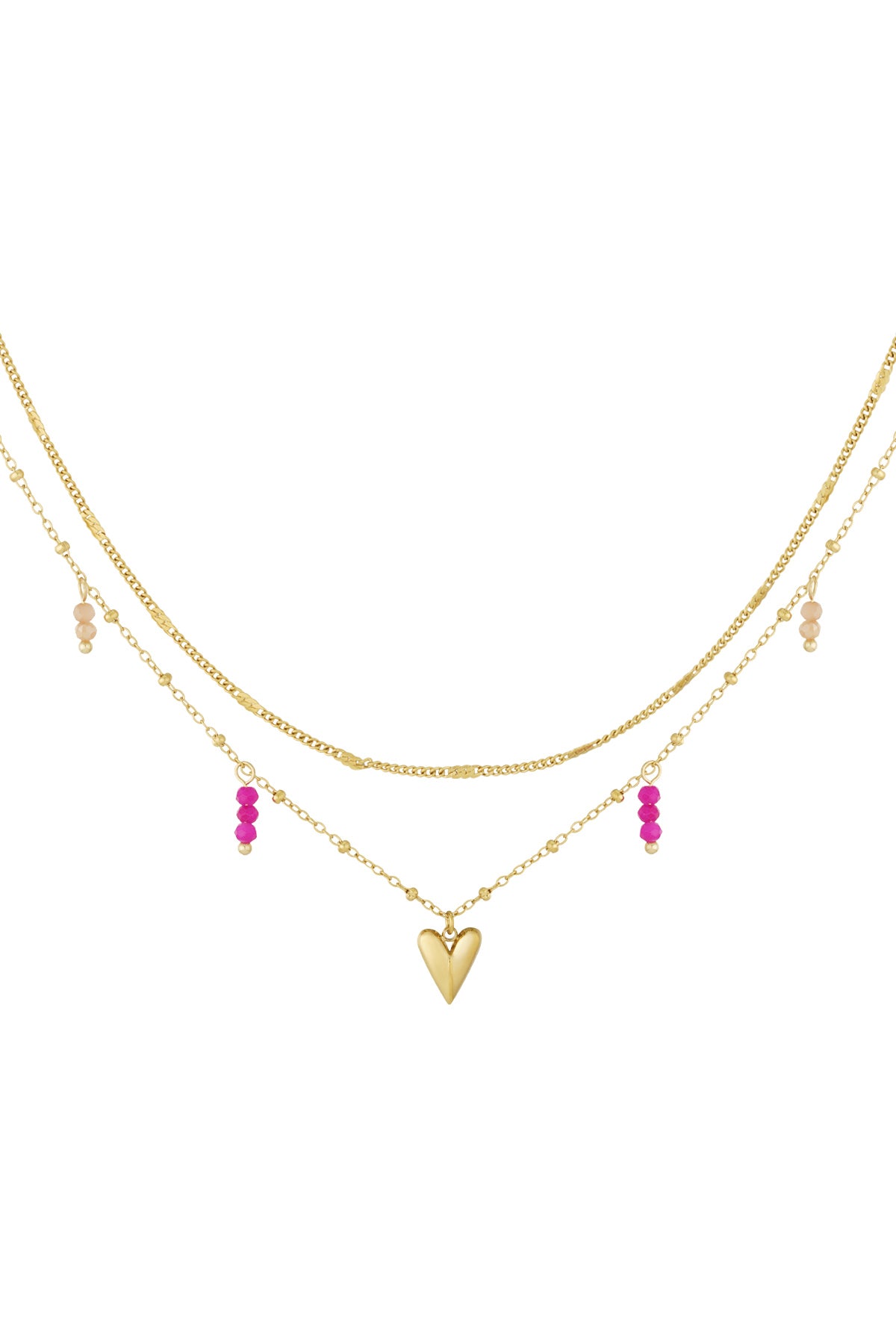 double love necklace