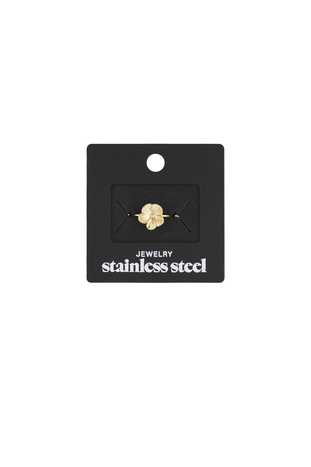 Elegant Minimalist Stainless Steel Rings - Silver & Gold