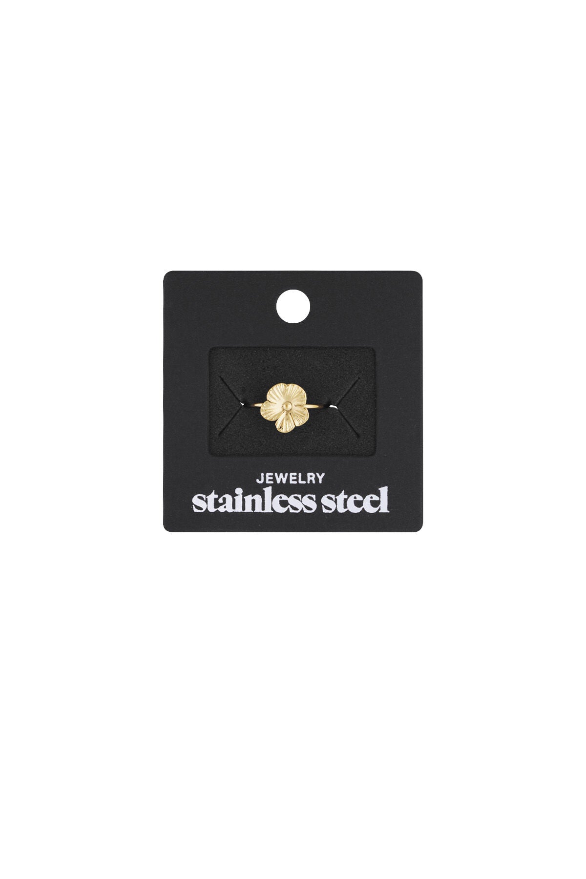 Elegant Minimalist Stainless Steel Rings - Silver & Gold