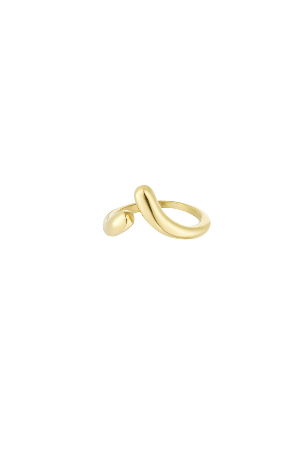 Minimalist Ring – Silver-Tone Steel