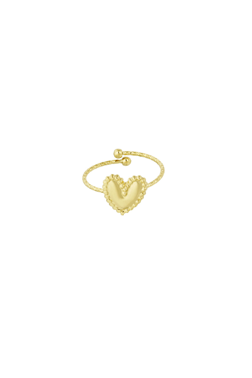 Minimalist Ring – Gold-Plated Steel