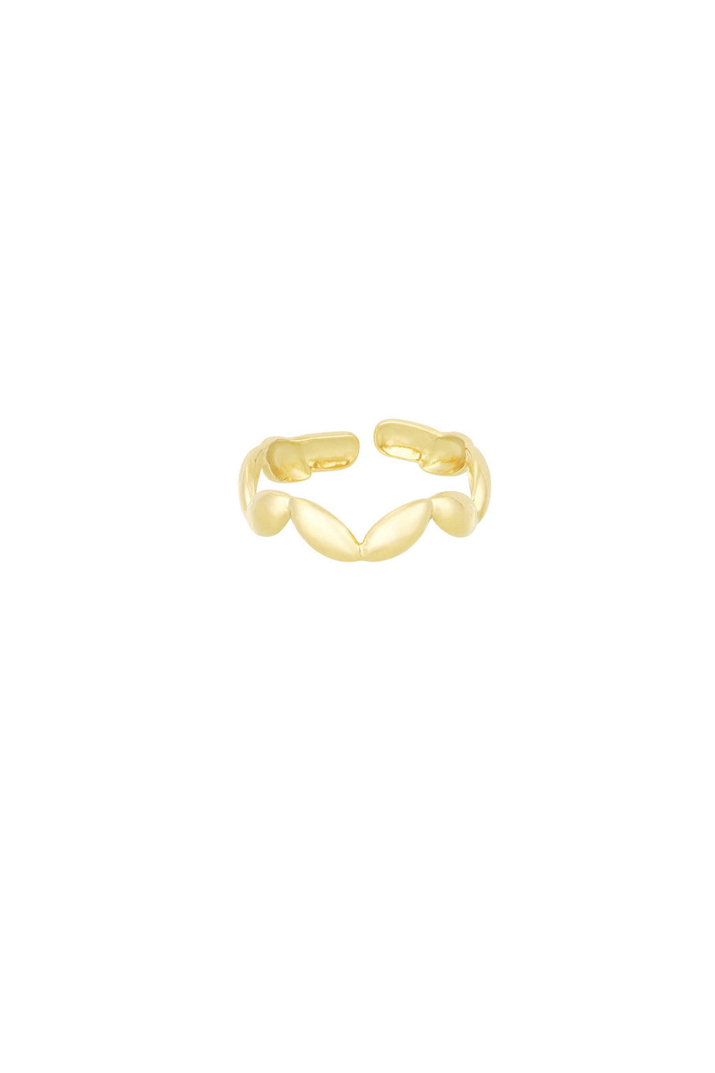 Minimalist Ring – Gold-Plated Steel