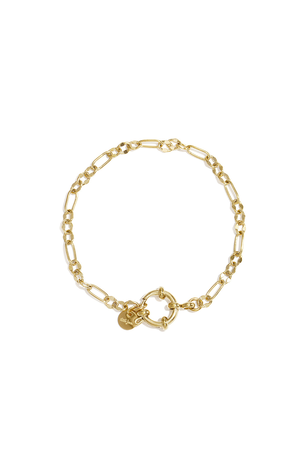DIY Chain Bracelet – Gold-Plated Steel