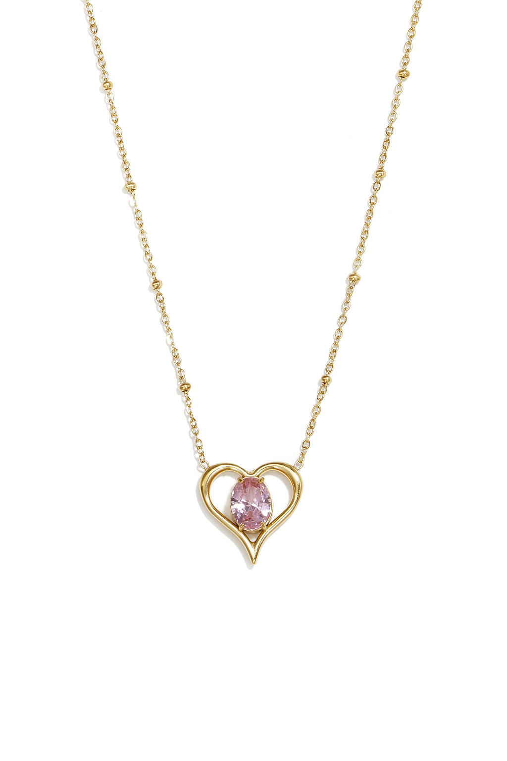 Stainless Steel Pendant necklaces Heart Simple Daily Simple Series Women's jewelry
