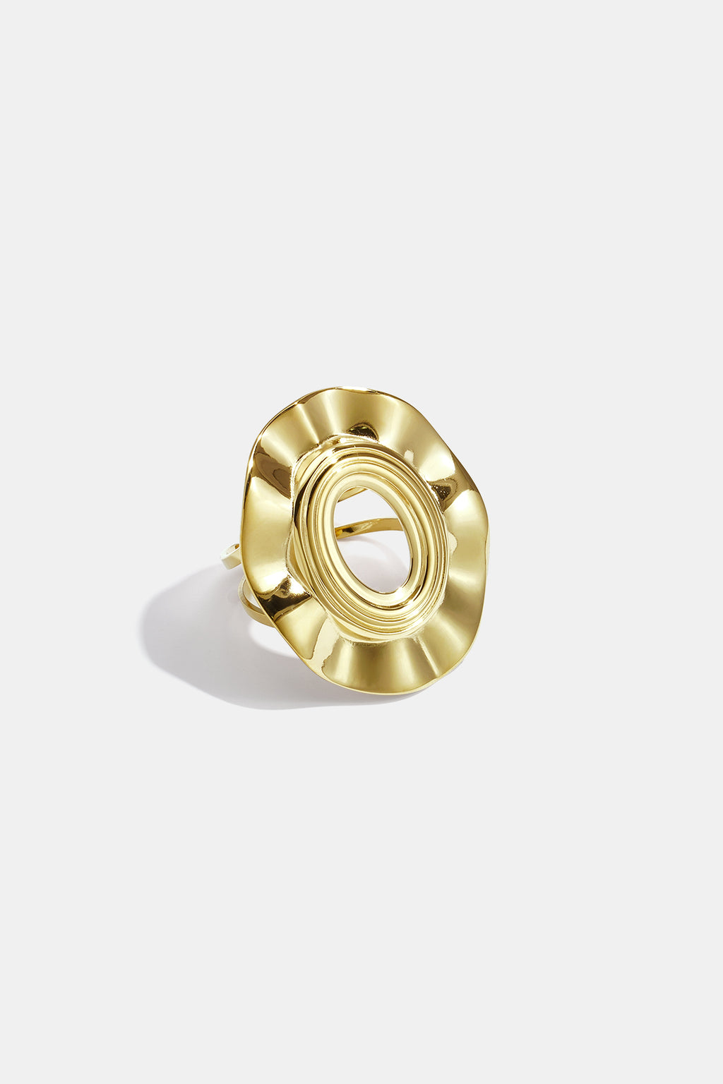 Stainless Steel Minimalist Rings Irregular Shape Simple Daily Simple Series Women's jewelry