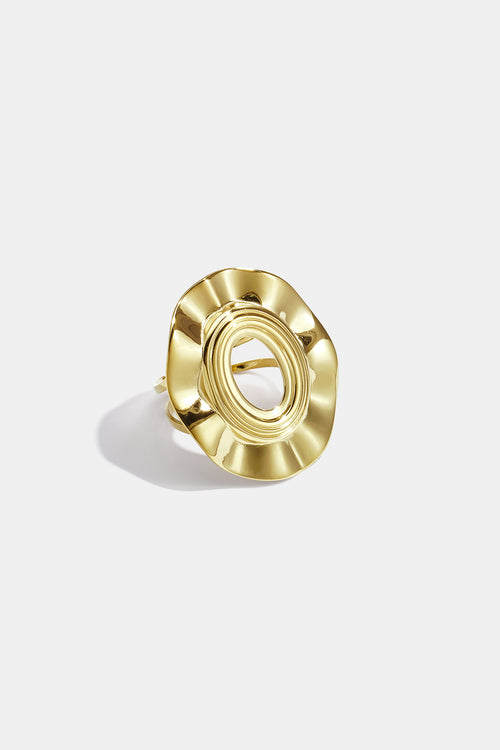 Stainless Steel Minimalist Rings Irregular Shape Simple Daily Simple Series Women's jewelry