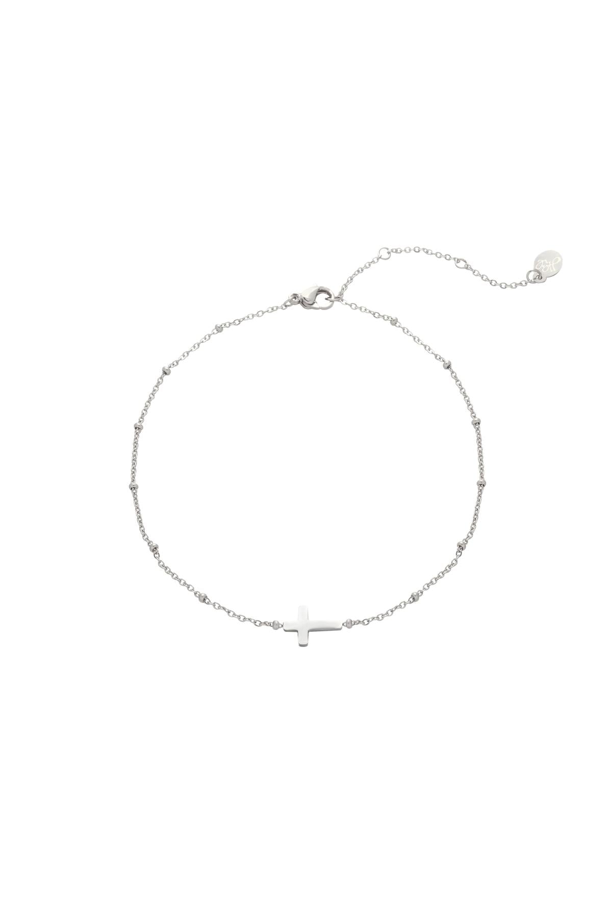 Bracelet Classic Cross Gold Color Stainless Steel