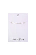 Bracelet Dear Mama Silver Color Stainless Steel