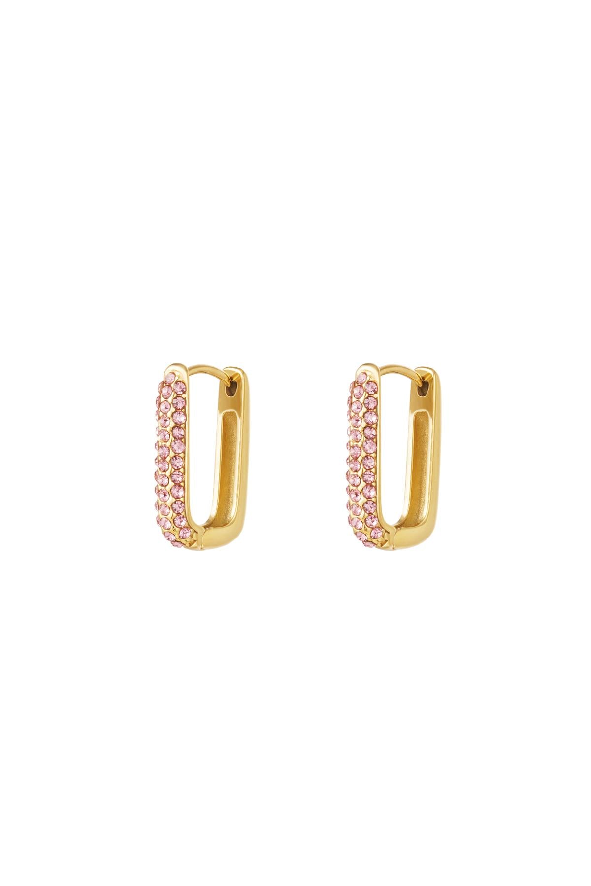 Shimmer Spark Stainless Steel Earrings