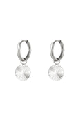 stainless steel earrings circle 