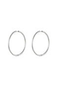 stainless steel earrings hoops medium 