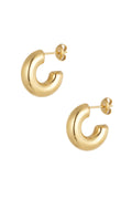 earrings aesthetic basic half small moon