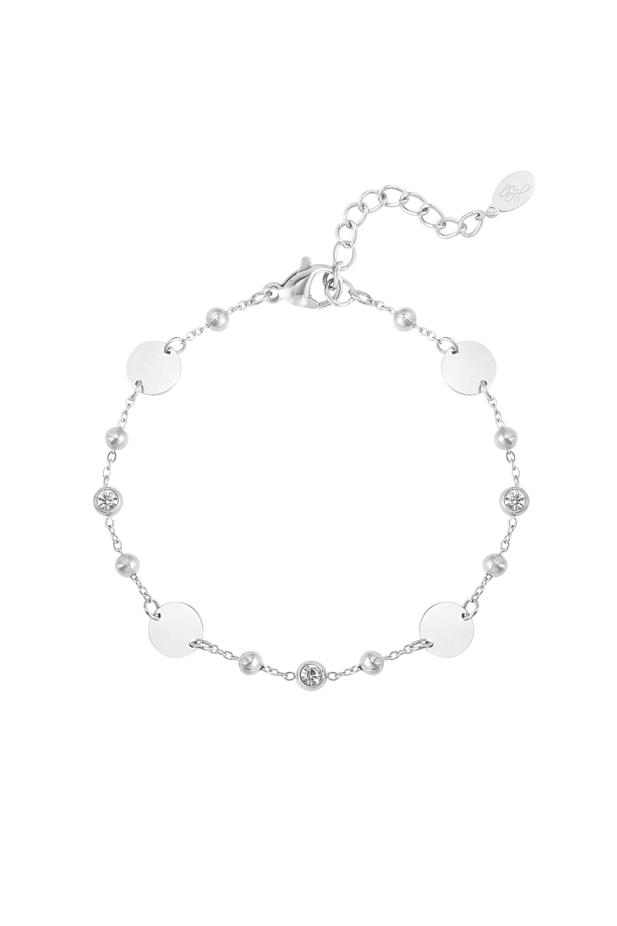 round party bracelet with stones