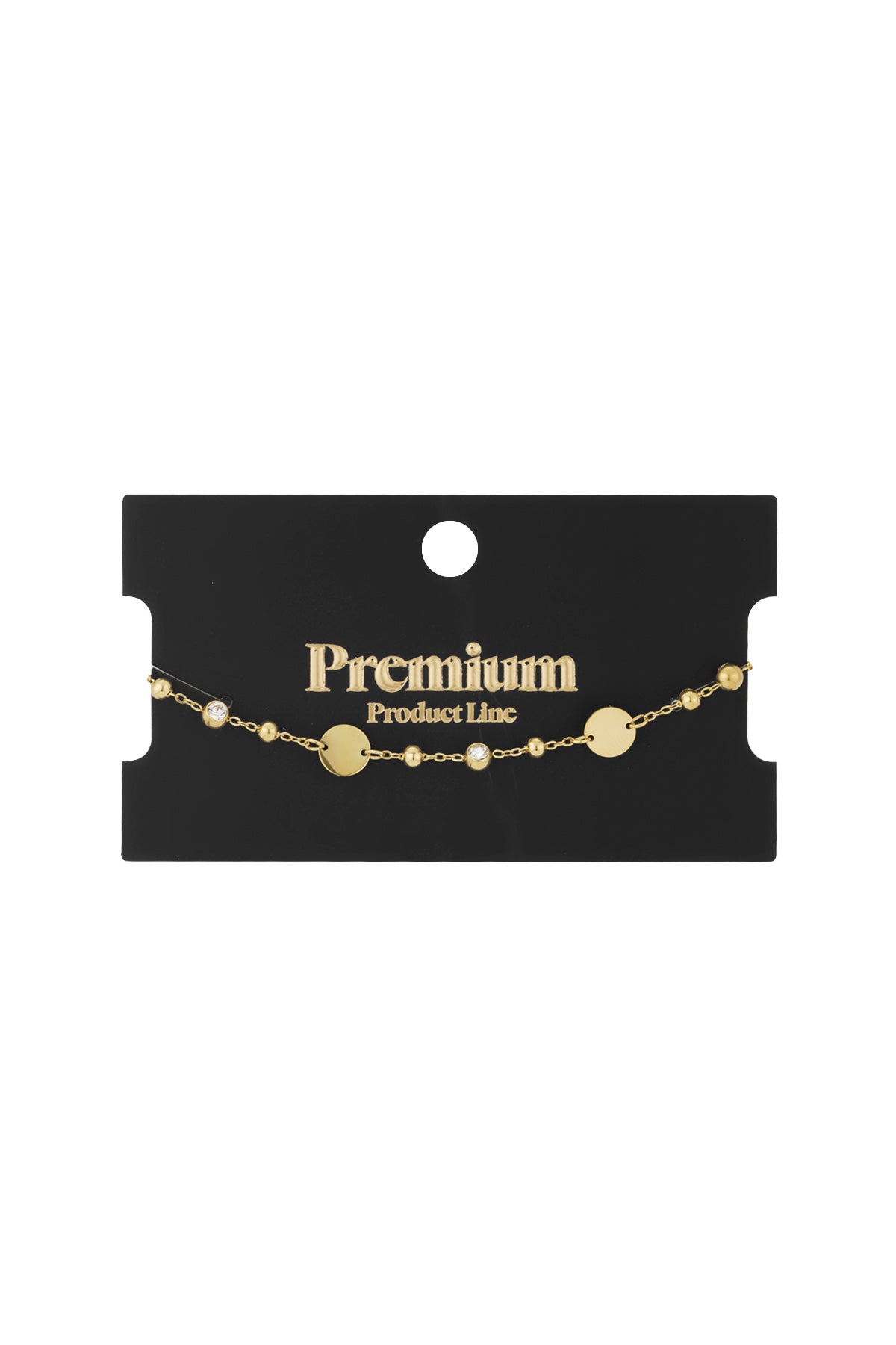 round party bracelet with stones