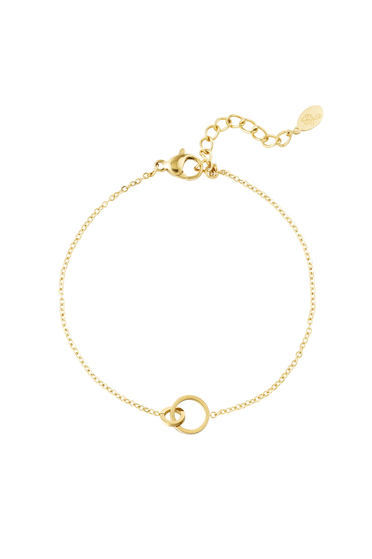 Charm Bracelet – Gold-Plated Steel