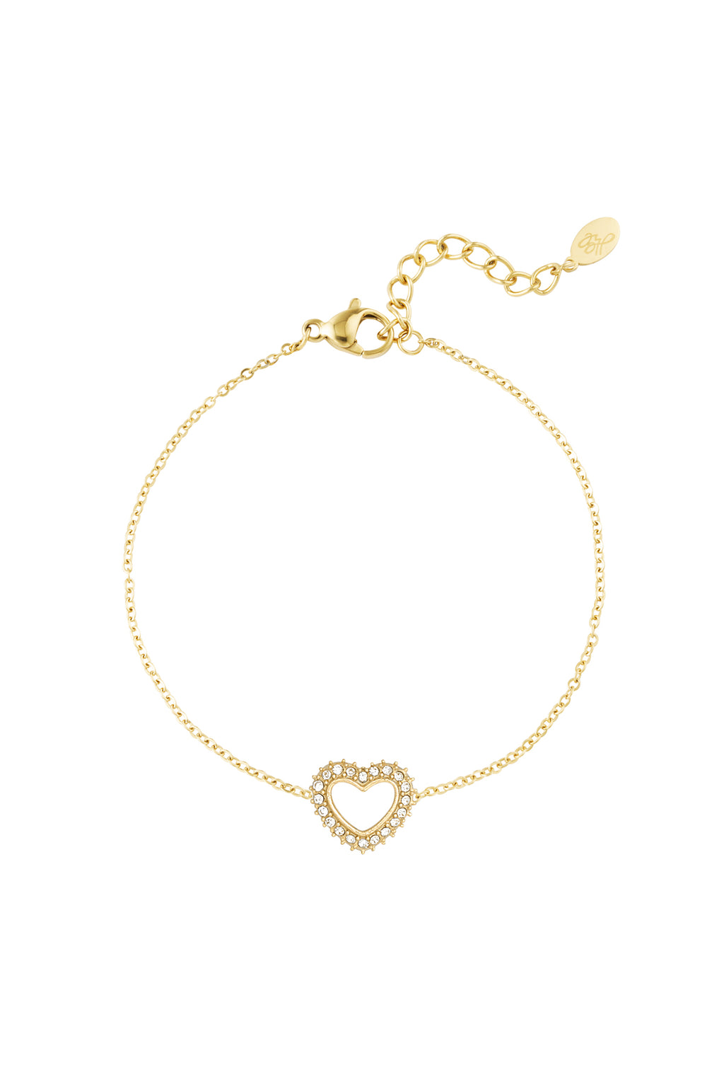 Charm Bracelet – Gold-Plated Steel