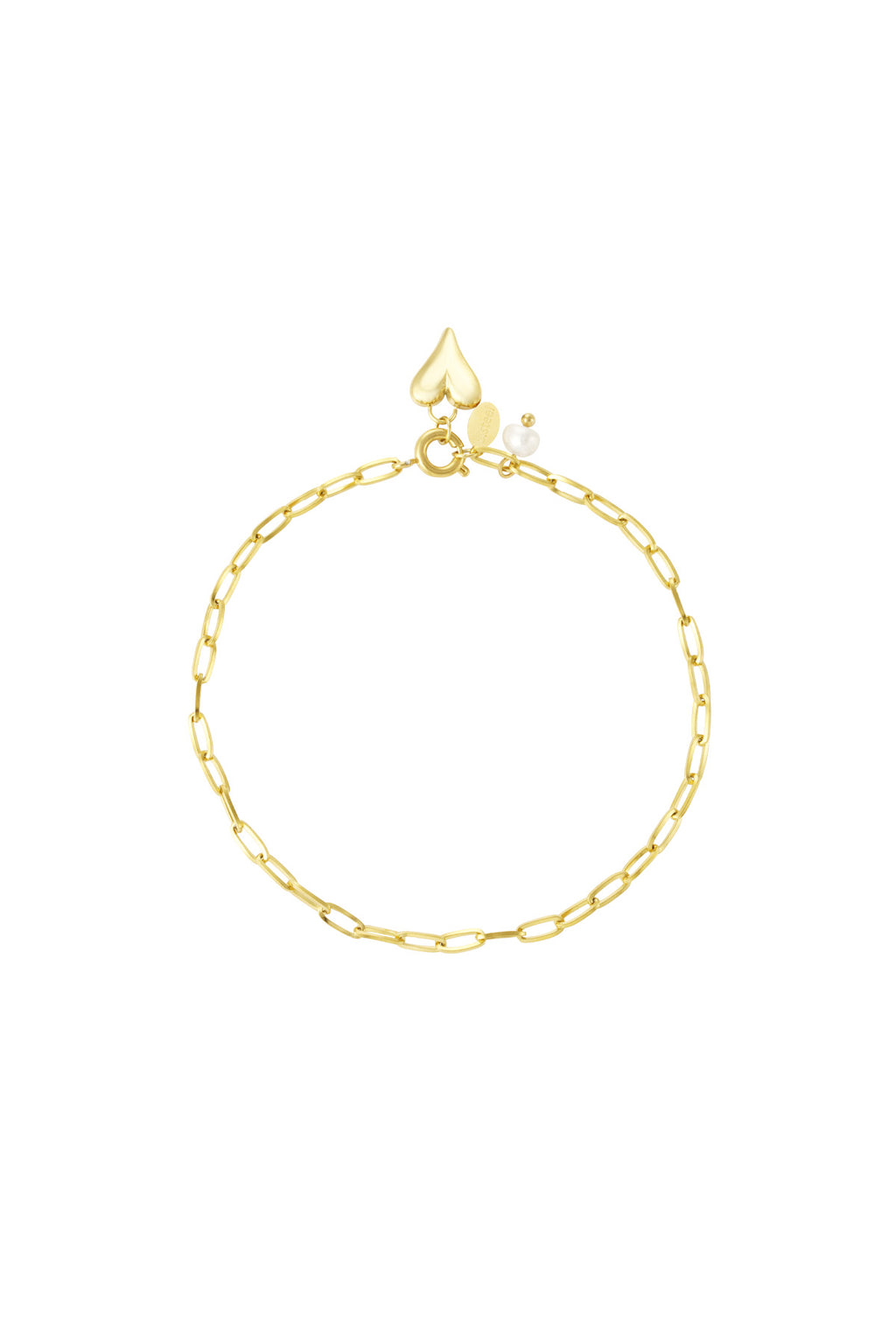 Charm Bracelet – Gold-Plated Steel