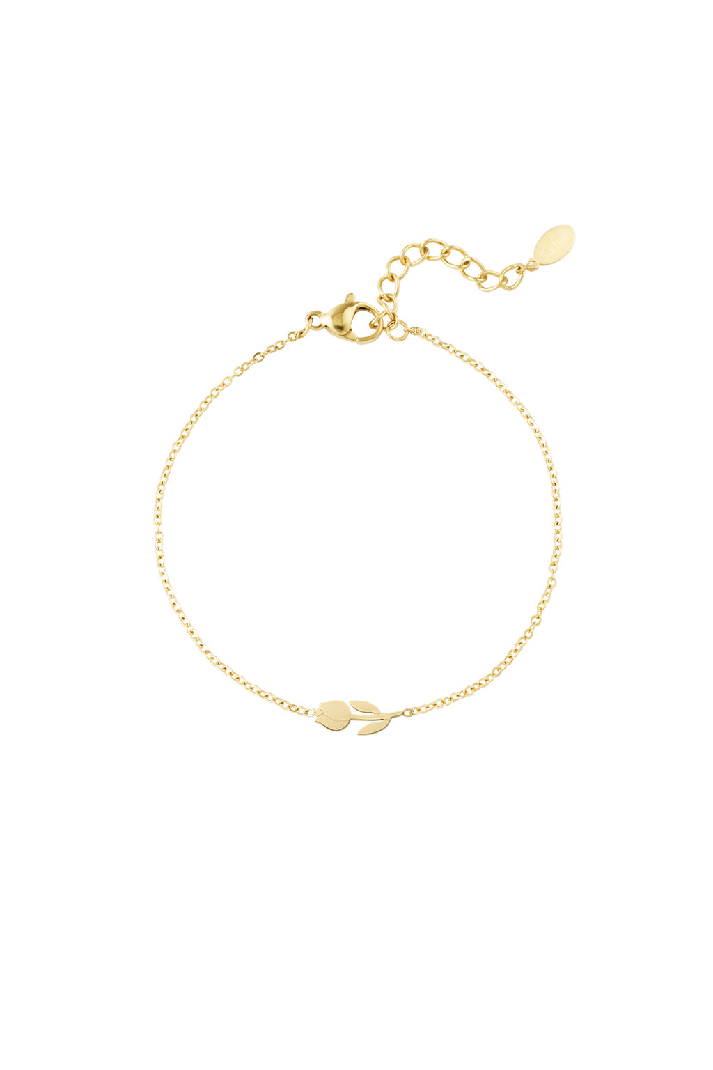 Charm Bracelet – Gold-Plated Steel