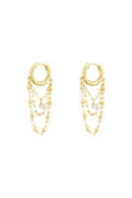 earrings chained up