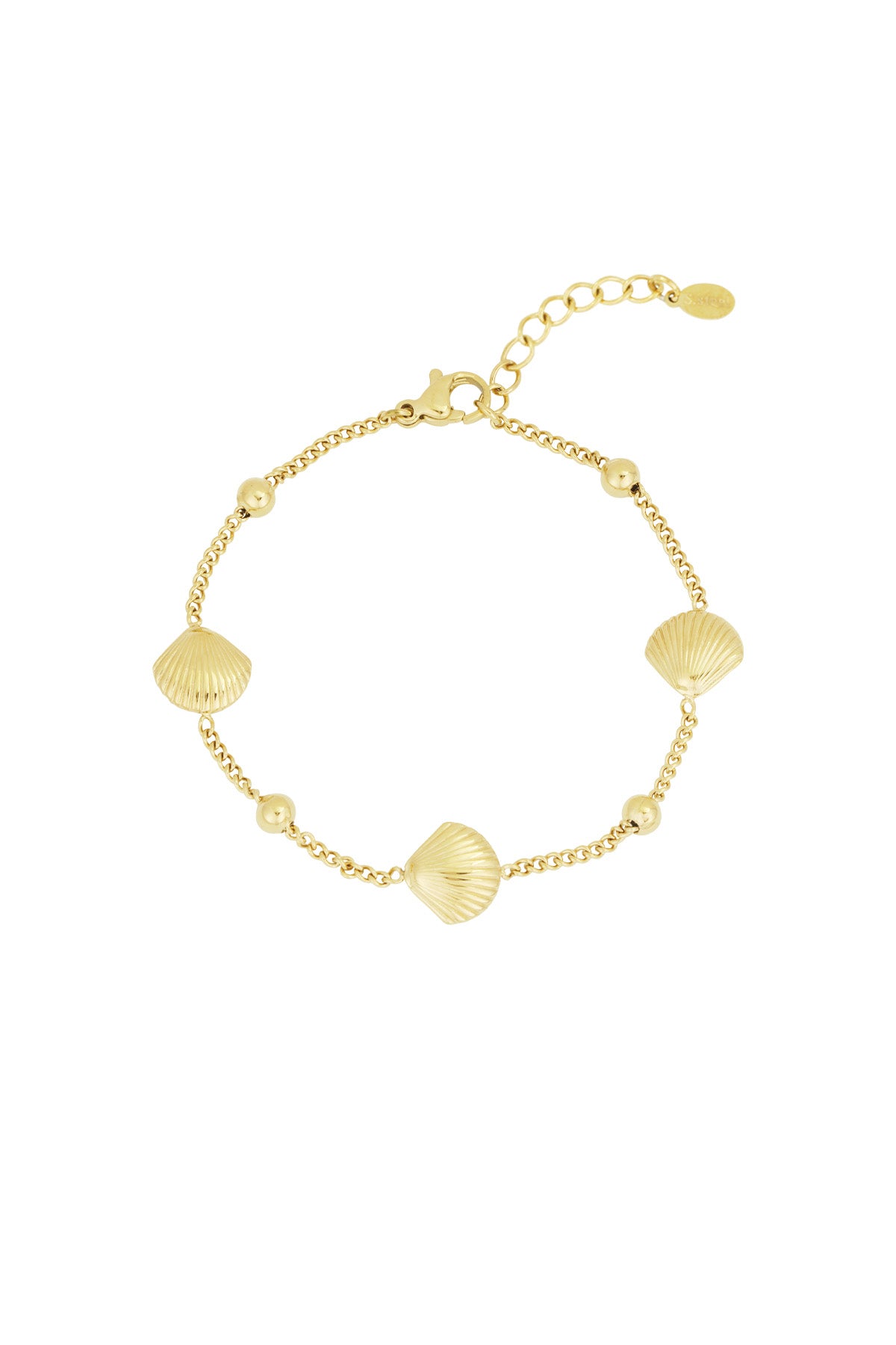 Charm Bracelet – Gold-Plated Steel