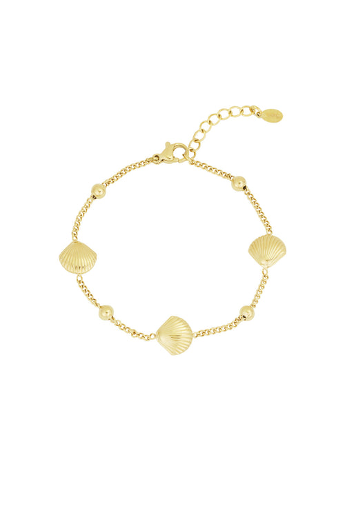 Charm Bracelet – Gold-Plated Steel