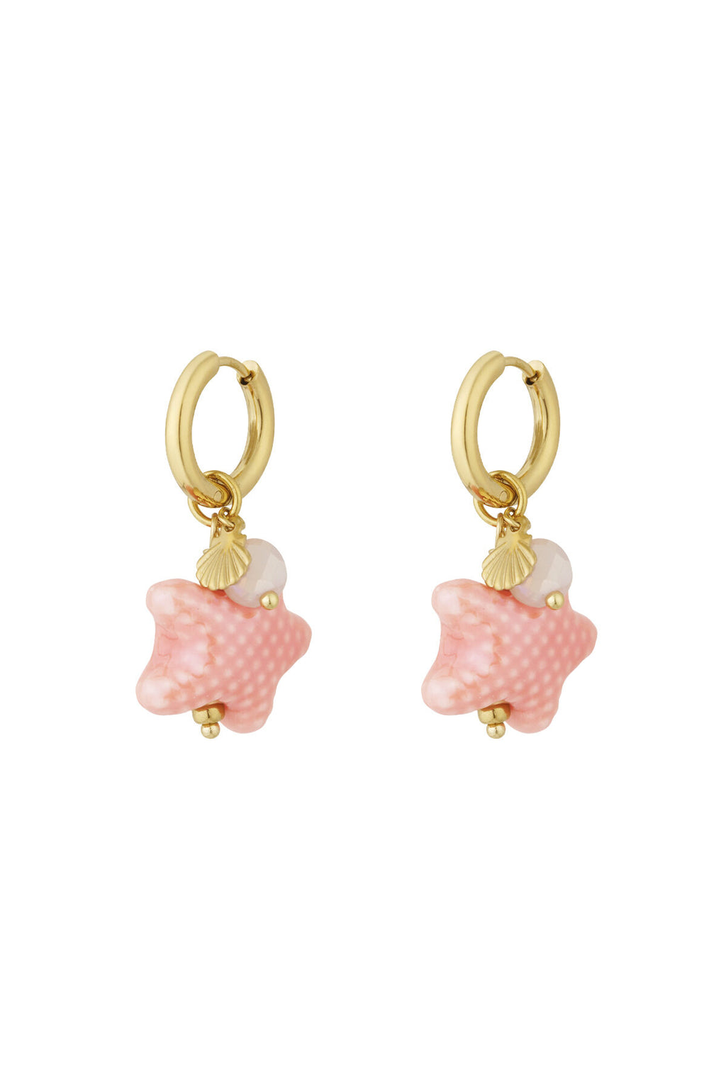 starry earrings - blue &