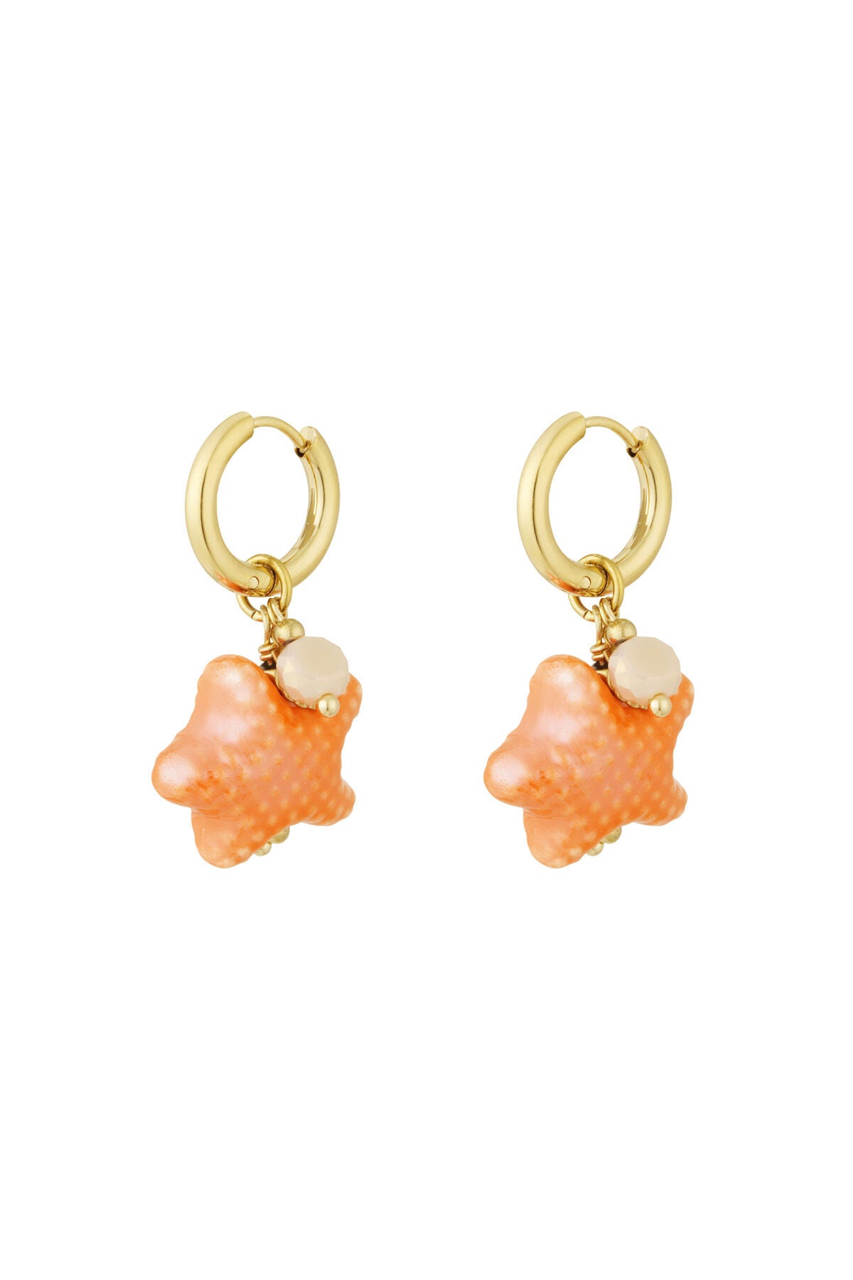 starry earrings - blue &