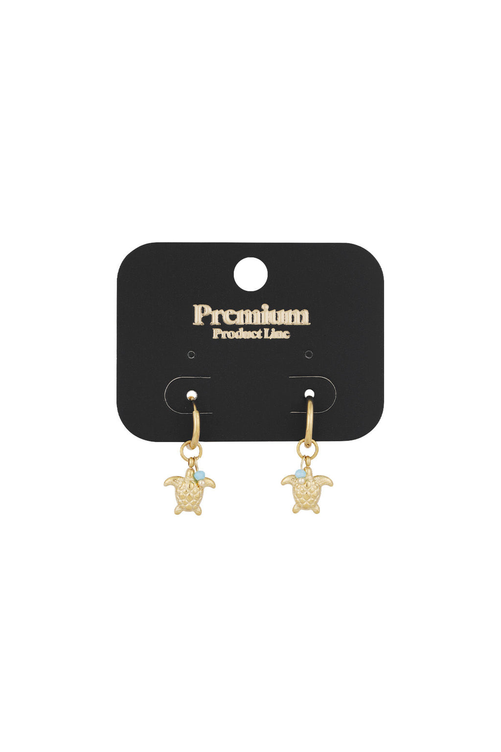 earrings with turtle
