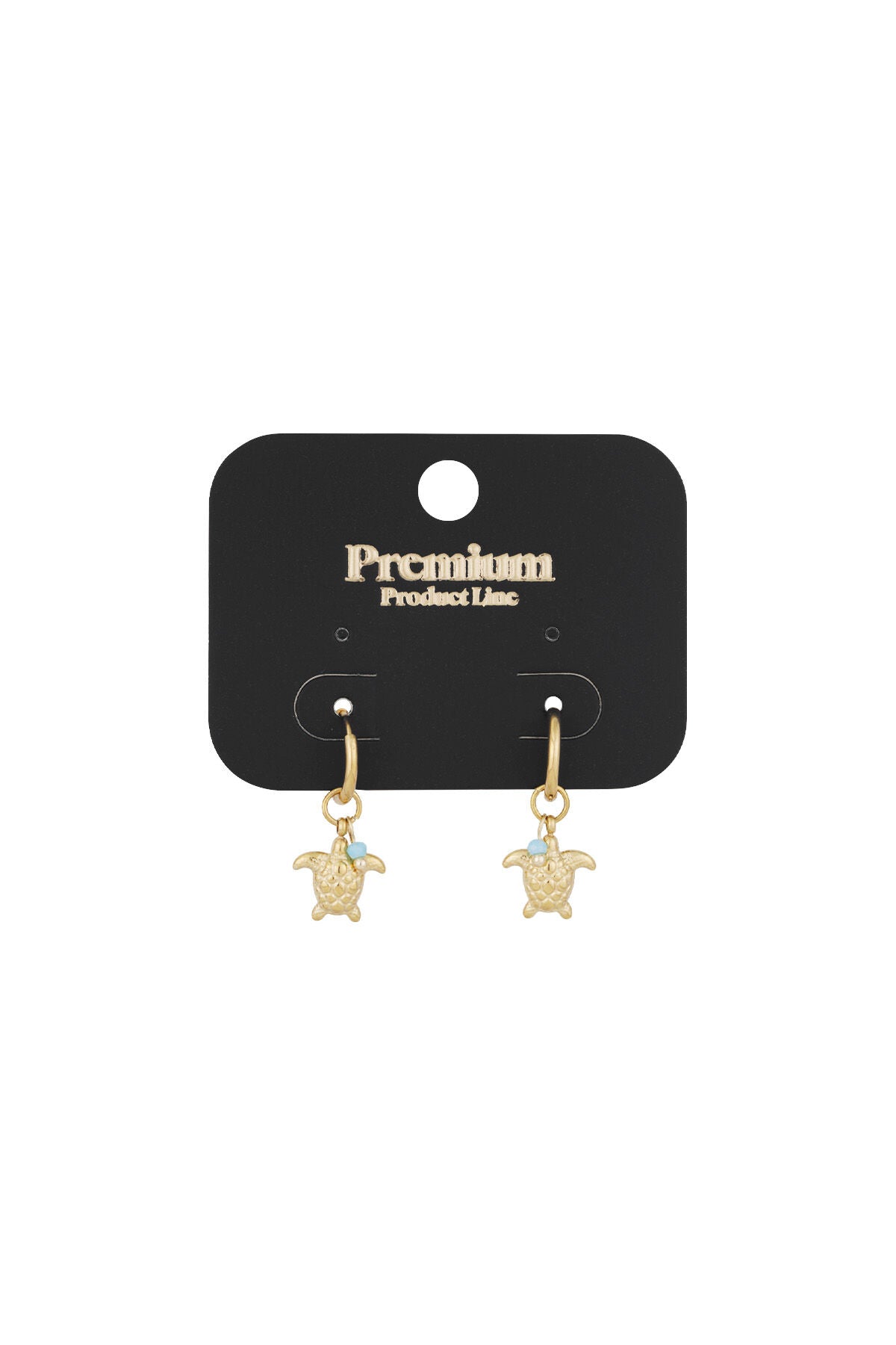 earrings with turtle