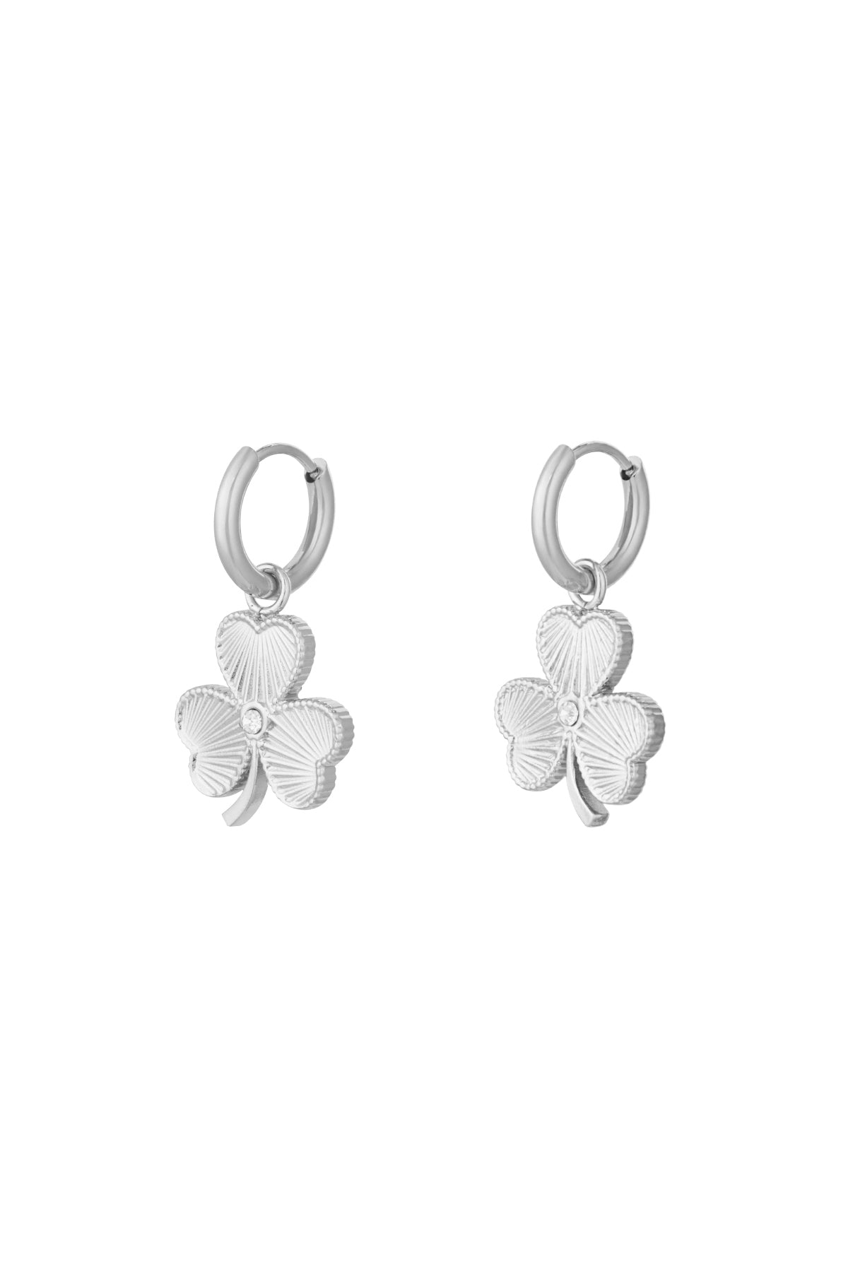 four-leaf clover earrings