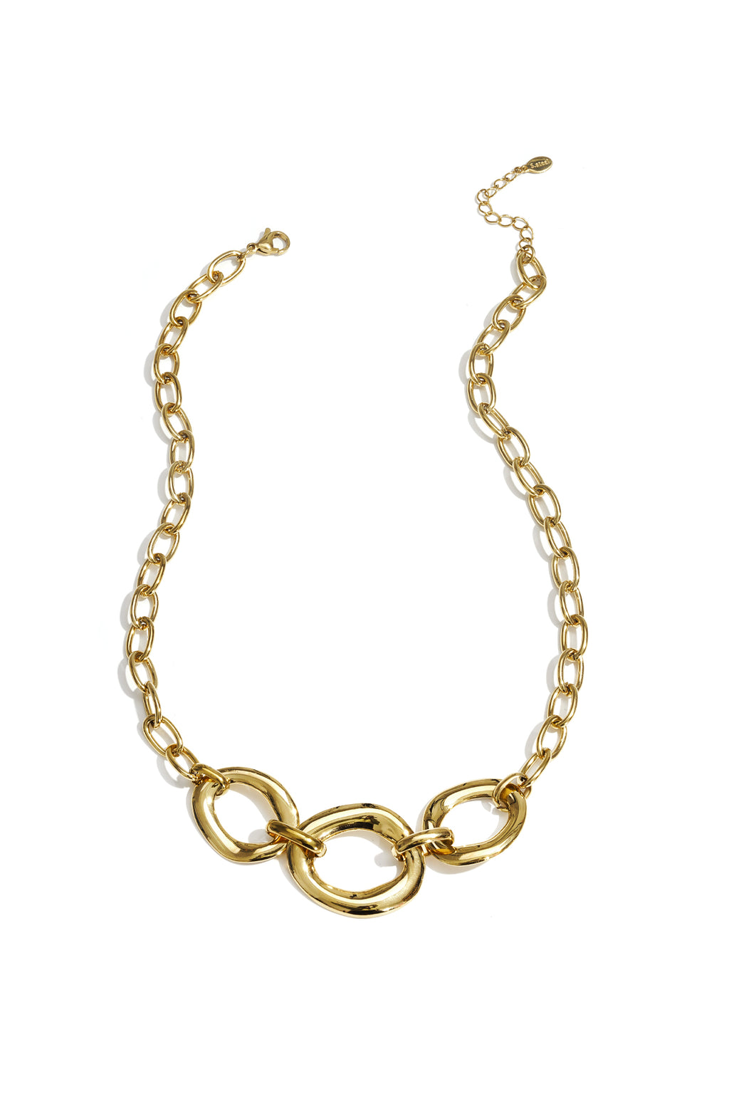 Chain Necklace – Gold-Plated Steel