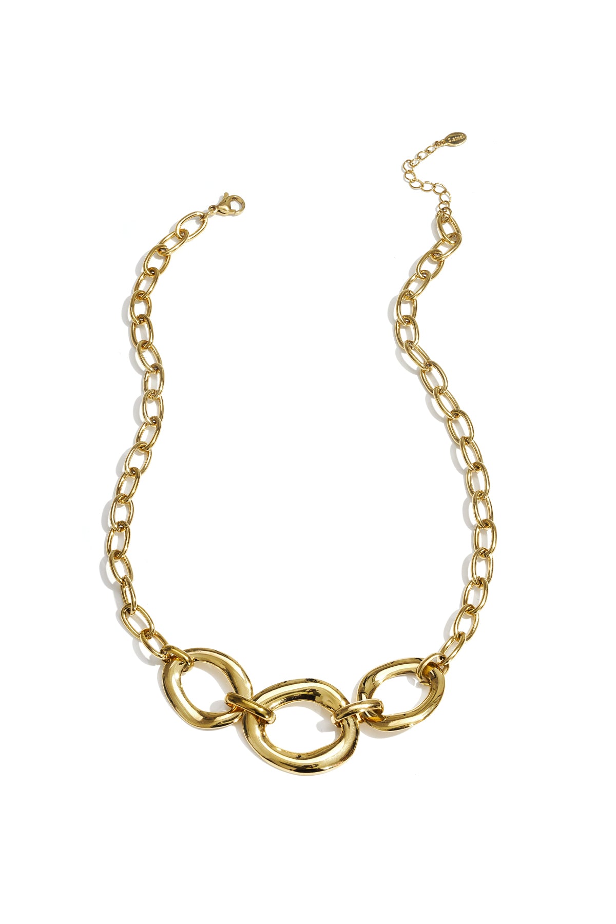 Chain Necklace – Gold-Plated Steel