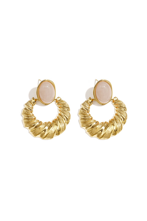Stainless Steel Stud Earrings irregular shape Simple Daily Simple Series Women's jewelry