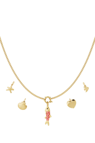 Fish DIY necklace