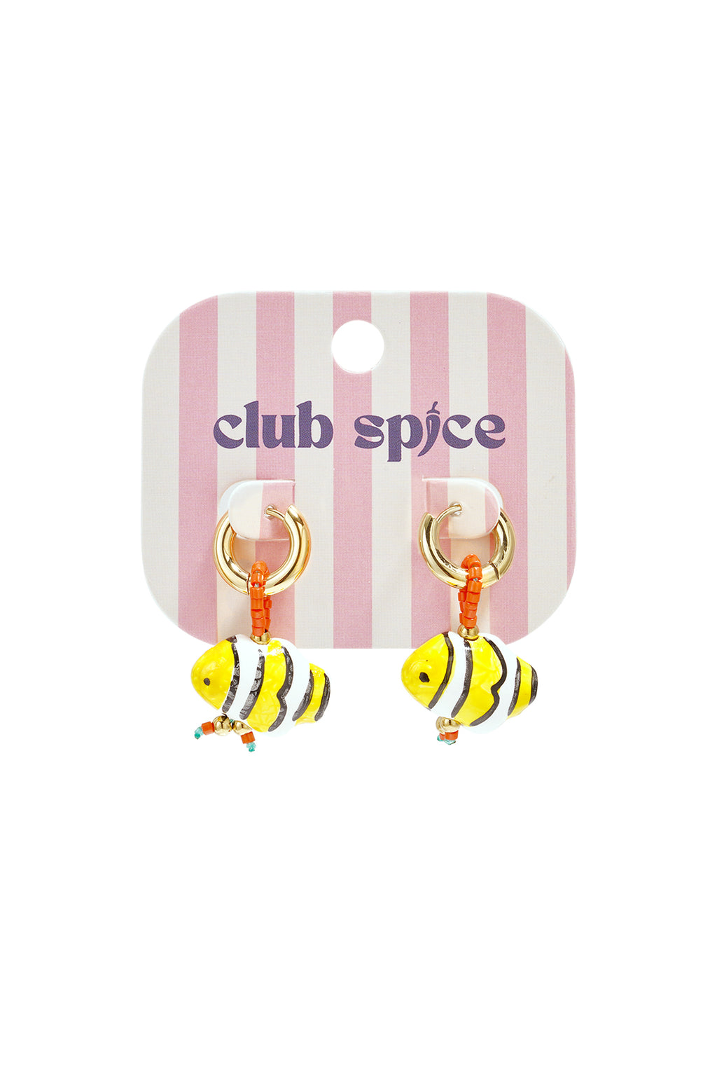 Stainless Steel Beads Earrings Fish Cute Daily Simple Series Women's jewelry