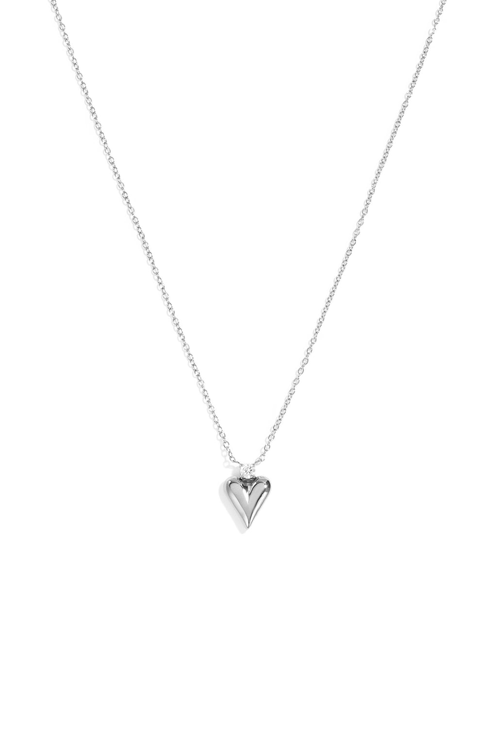 Stainless Steel Pendant necklaces Heart Simple Daily Simple Series Women's jewelry