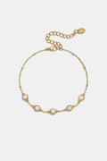 Stainless Steel Charm Bracelets Geometric Shape Simple Daily Simple Series Women's jewelry