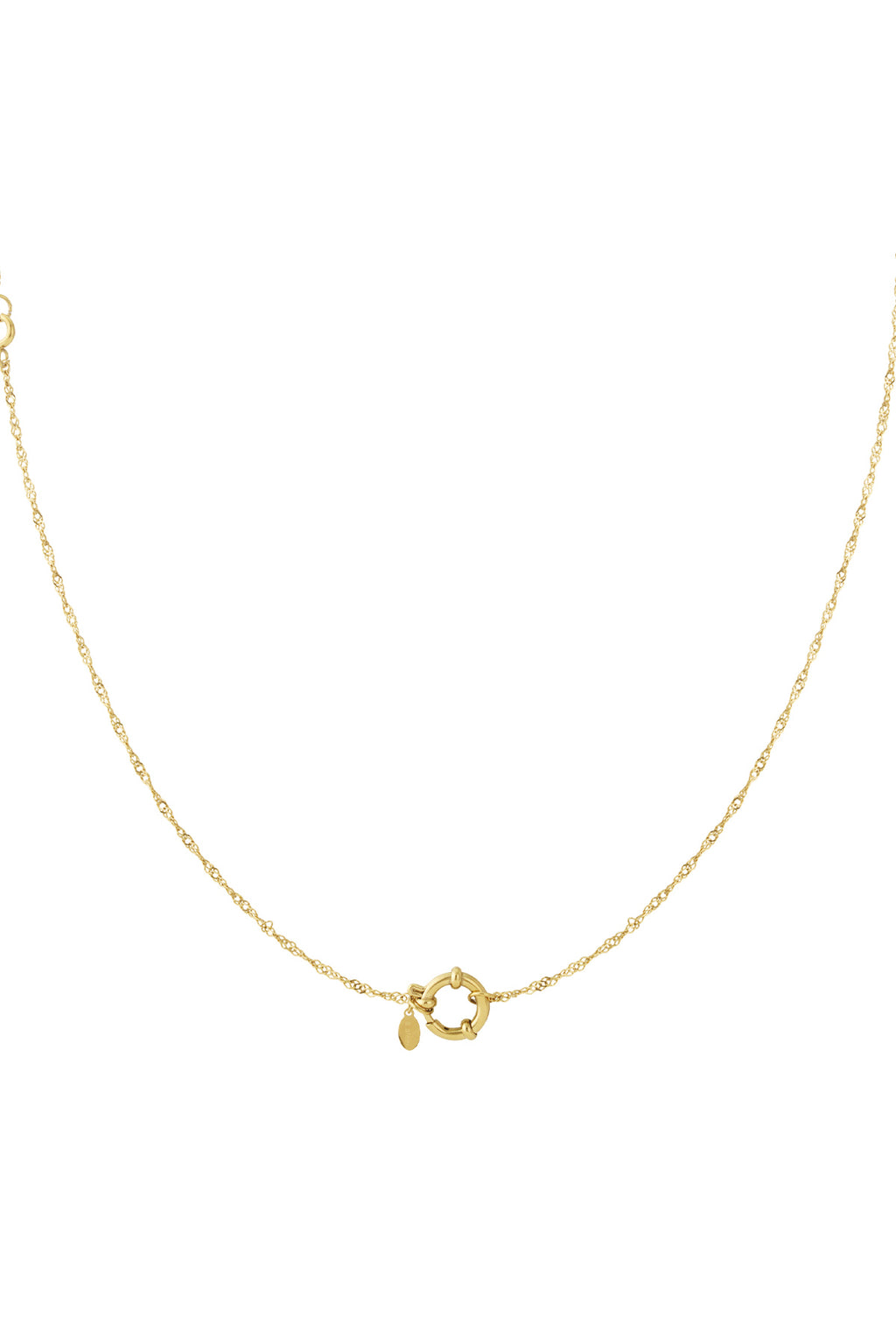 DIY Chain Necklace – Gold-Plated Steel