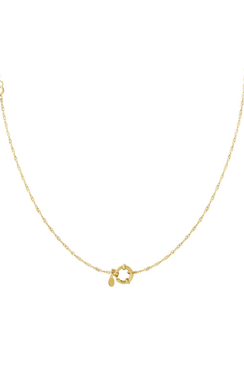 DIY Chain Necklace – Gold-Plated Steel
